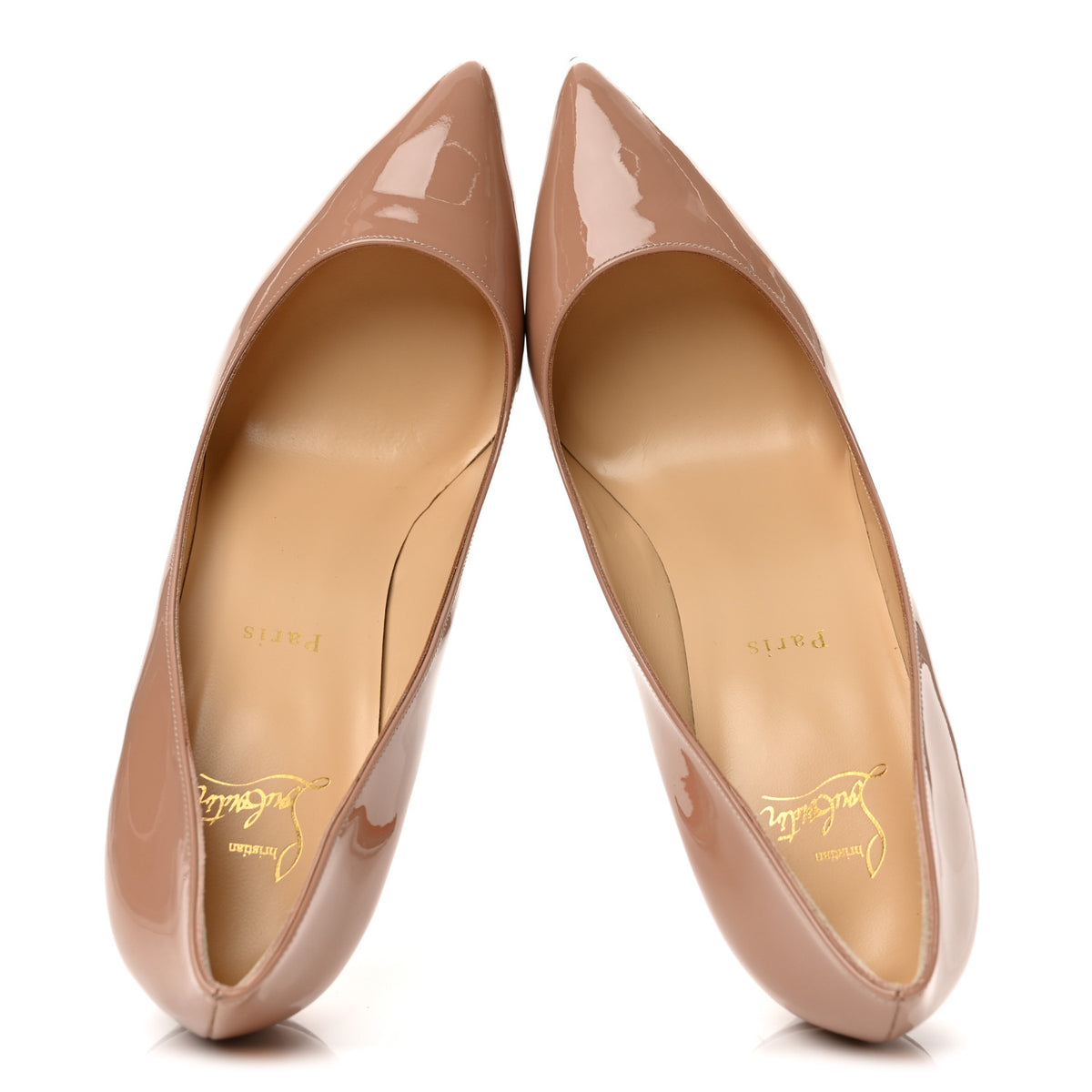 Patent Pigalle 85mm Pumps 41.5 Nude