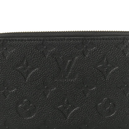 Louis Vuitton Empreinte Zippy Wallet Black 7 of 7