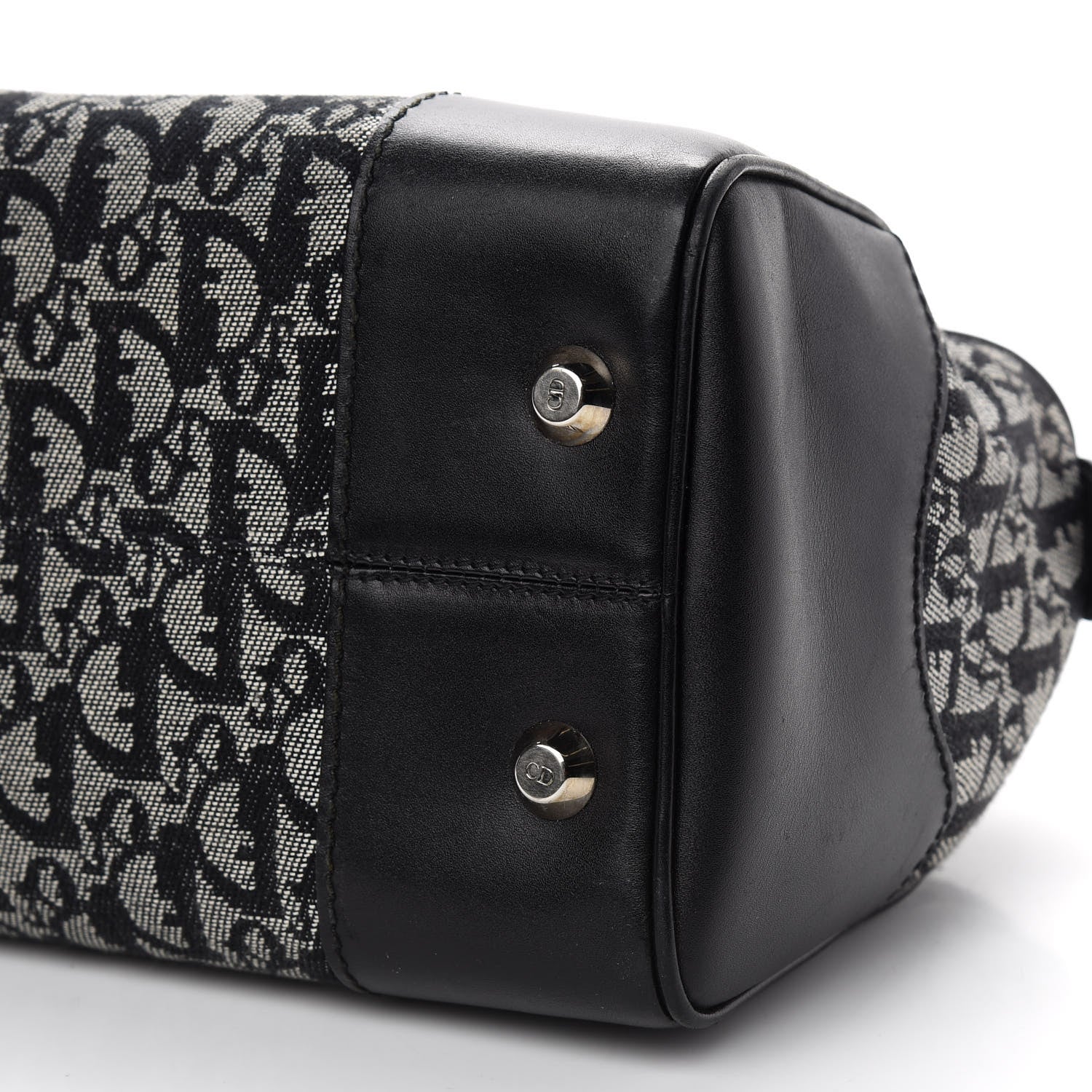 Christian Dior Monogram Boston Black 8 of 9
