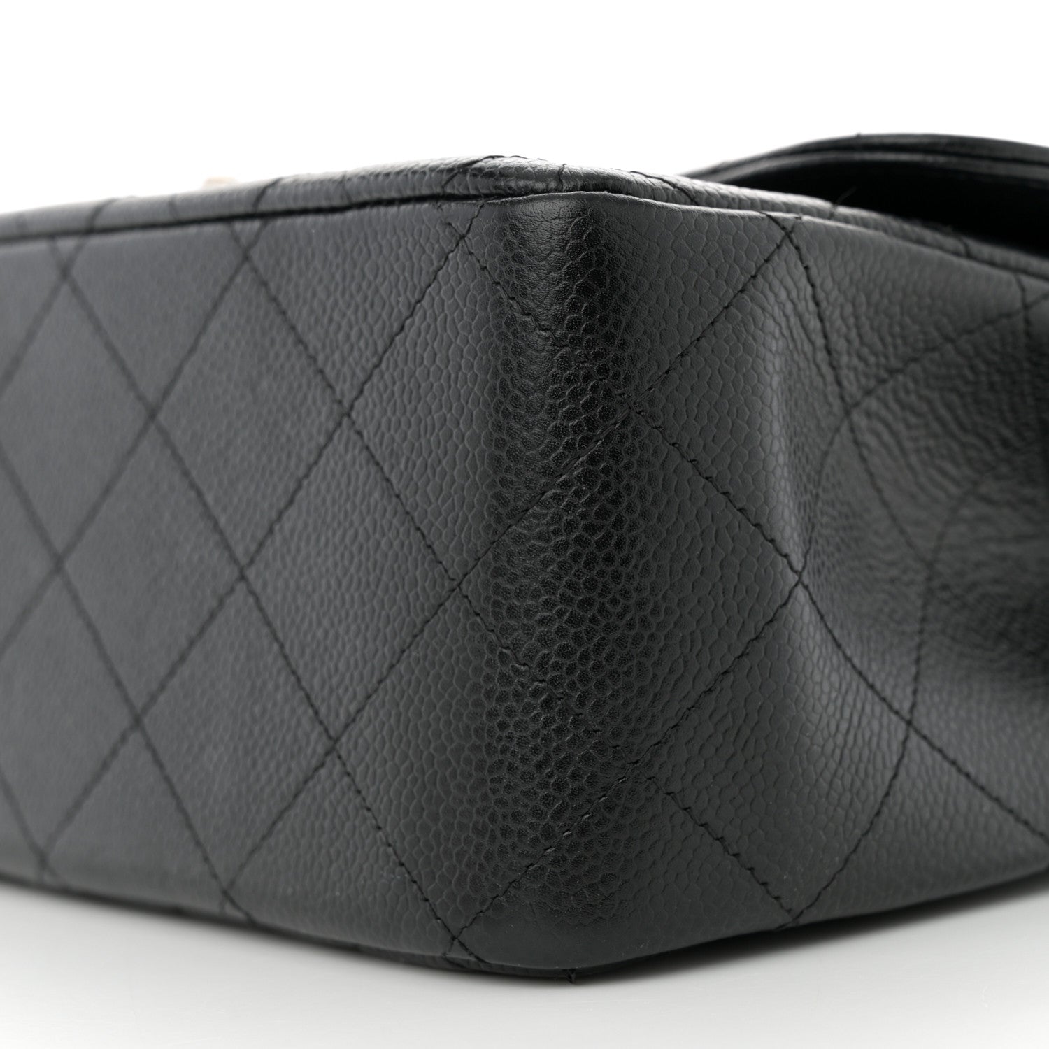 Chanel Caviar Quilted Jumbo Double Flap Black 10 of 11