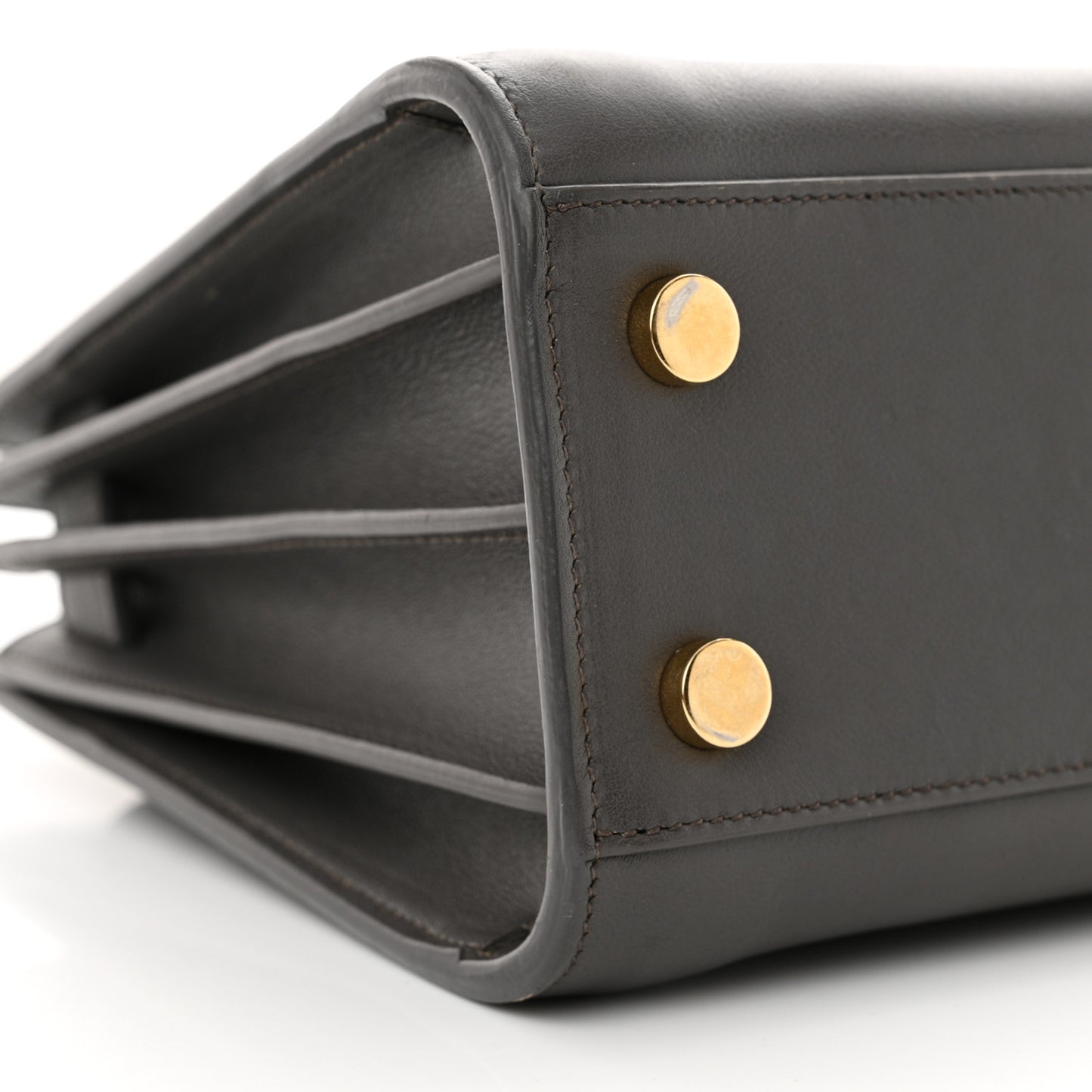 Calfskin Nano Sac De Jour Fog