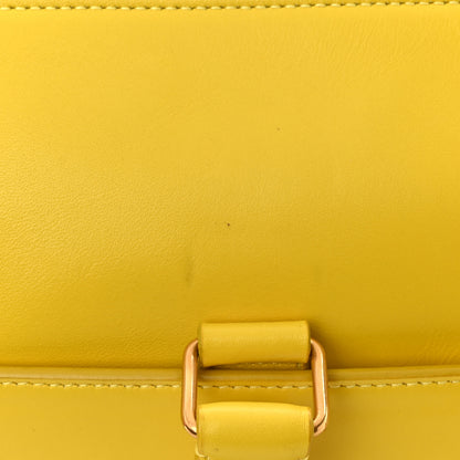 Saint Laurent Calfskin Classic Duffle 6 Yellow 14 of 14