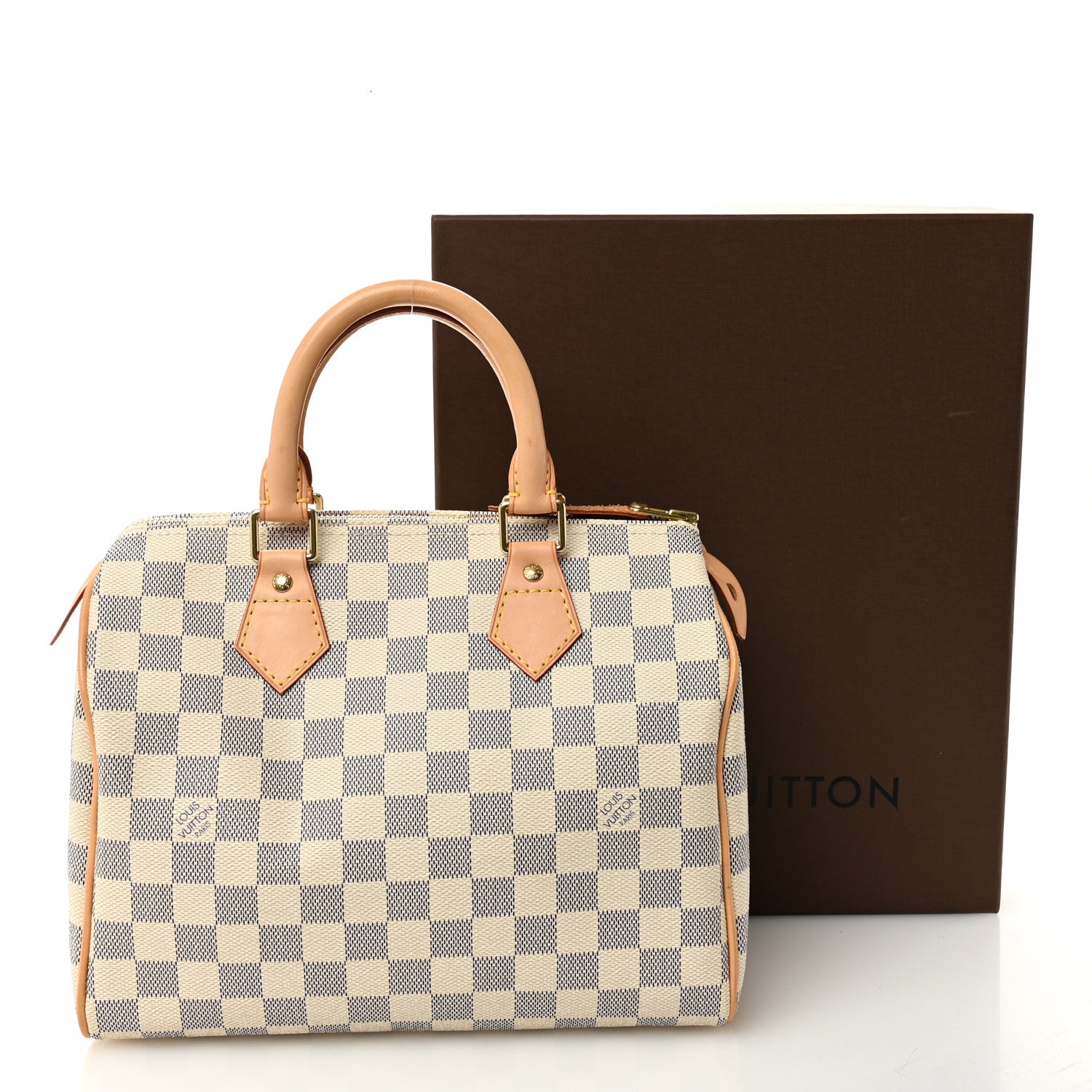 Louis Vuitton Damier Azur Speedy 25 12 of 12