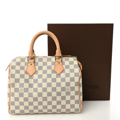Louis Vuitton Damier Azur Speedy 25 12 of 12