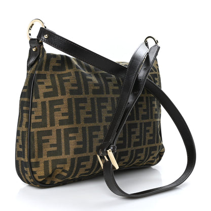 Fendi Zucca Cuoio Lucido Chef Crossbody Bag Tobacco Moro 3 of 10