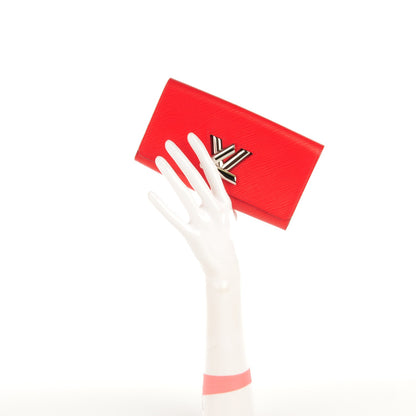 Louis Vuitton Epi Twist Wallet Coquelicot 8 of 8
