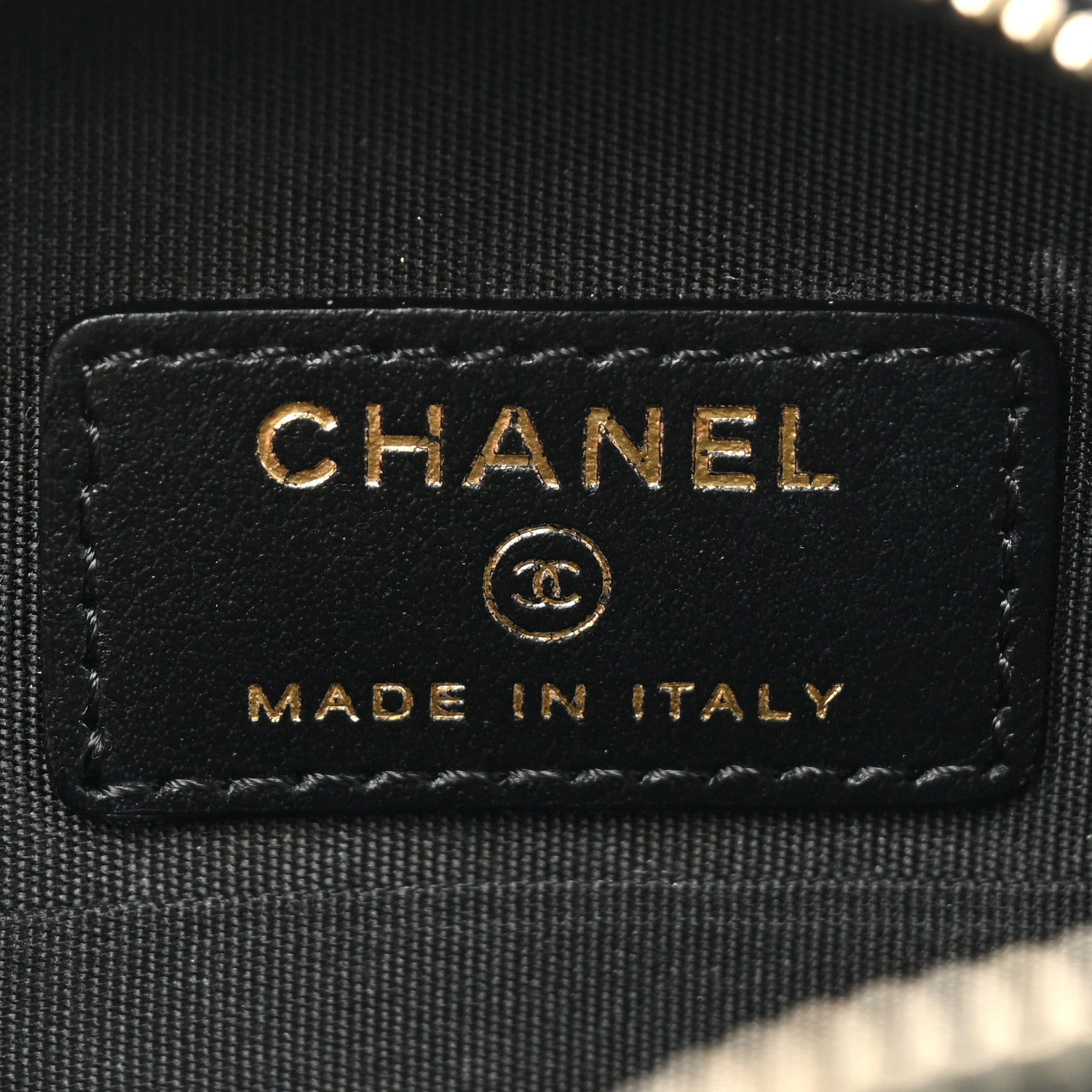 Chanel Caviar Quilted Round Filigree Crossbody Black 6 of 13