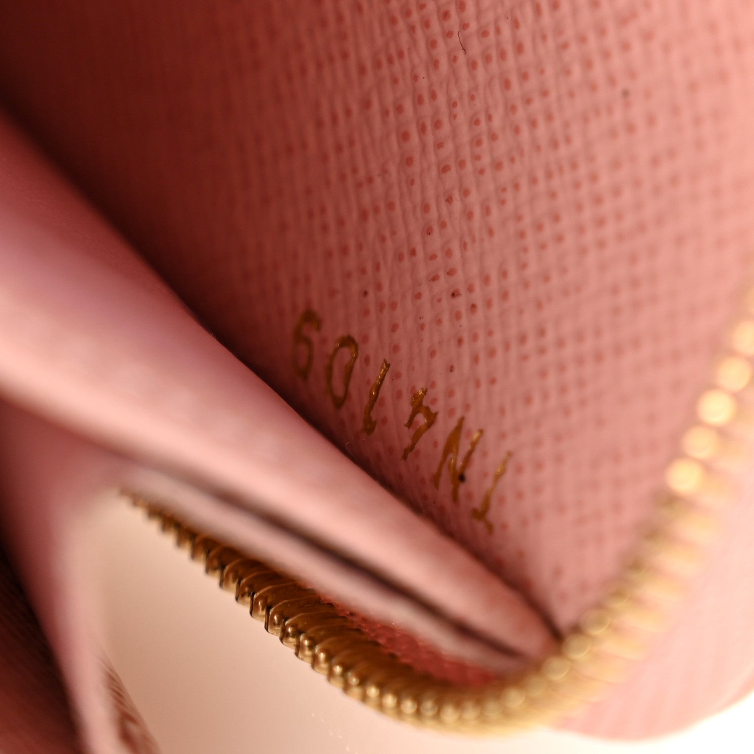Louis Vuitton Damier Azur Zippy Coin Purse Rose Ballerine 7 of 11