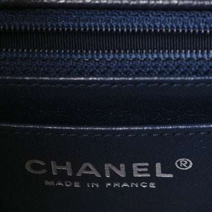 Chanel Caviar Quilted Mini Rectangular Flap Navy 6 of 8