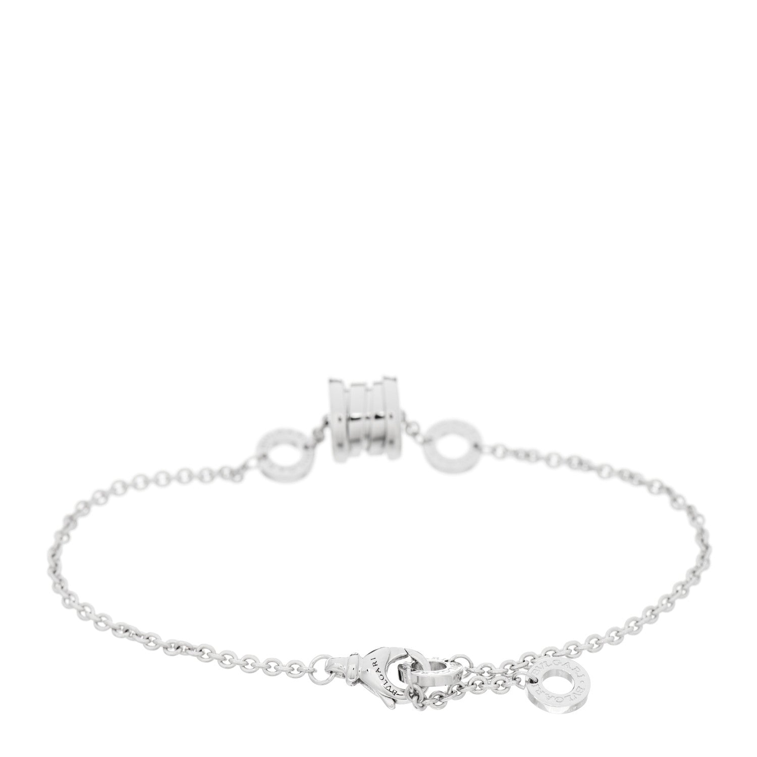 Bulgari 18K White Gold B.Zero1 Bracelet 2 of 5