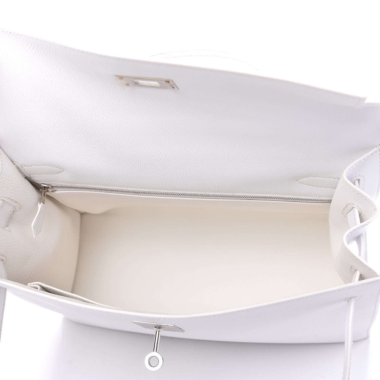 Hermes Epsom Kelly Sellier 32 White 5 of 11