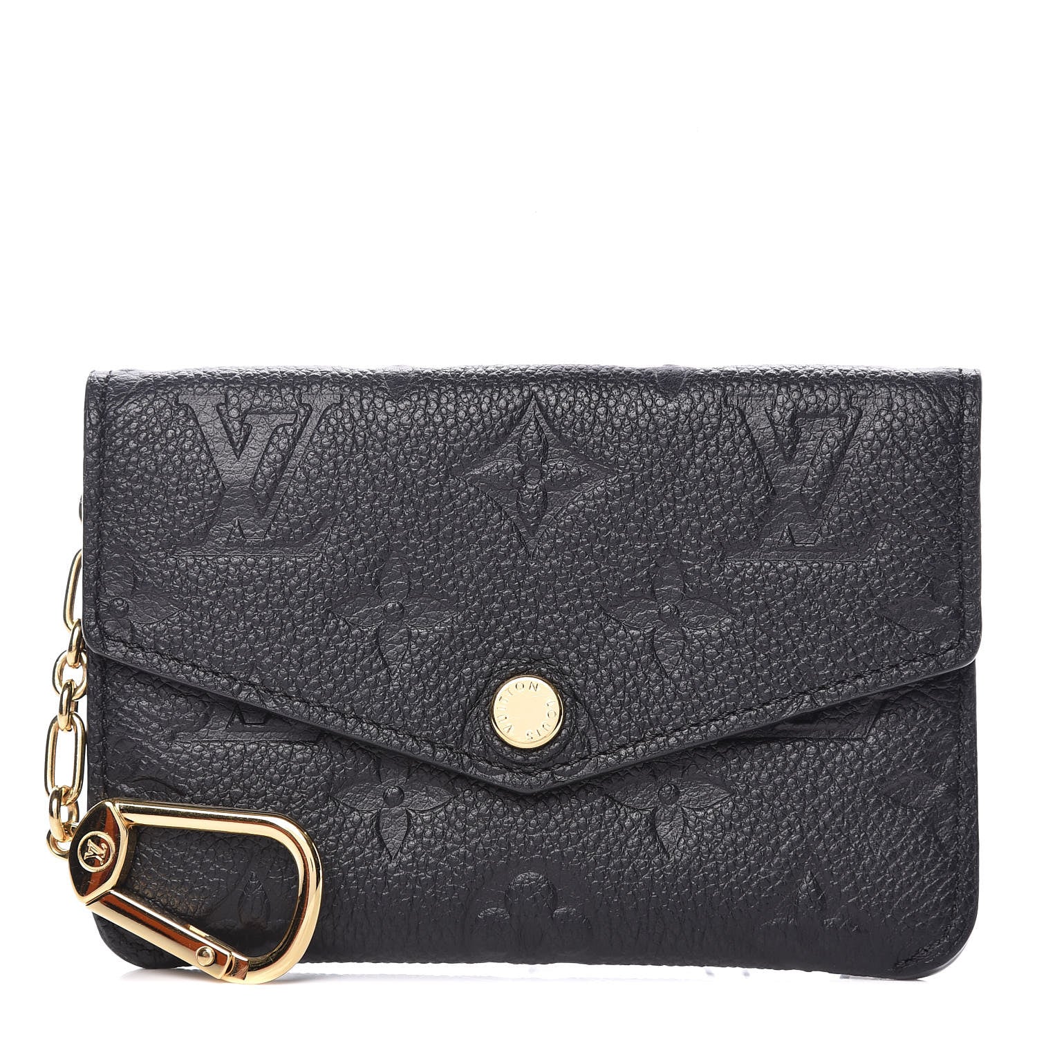 Louis Vuitton Empreinte Key Pouch Black 1 of 8