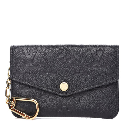 Louis Vuitton Empreinte Key Pouch Black 1 of 8