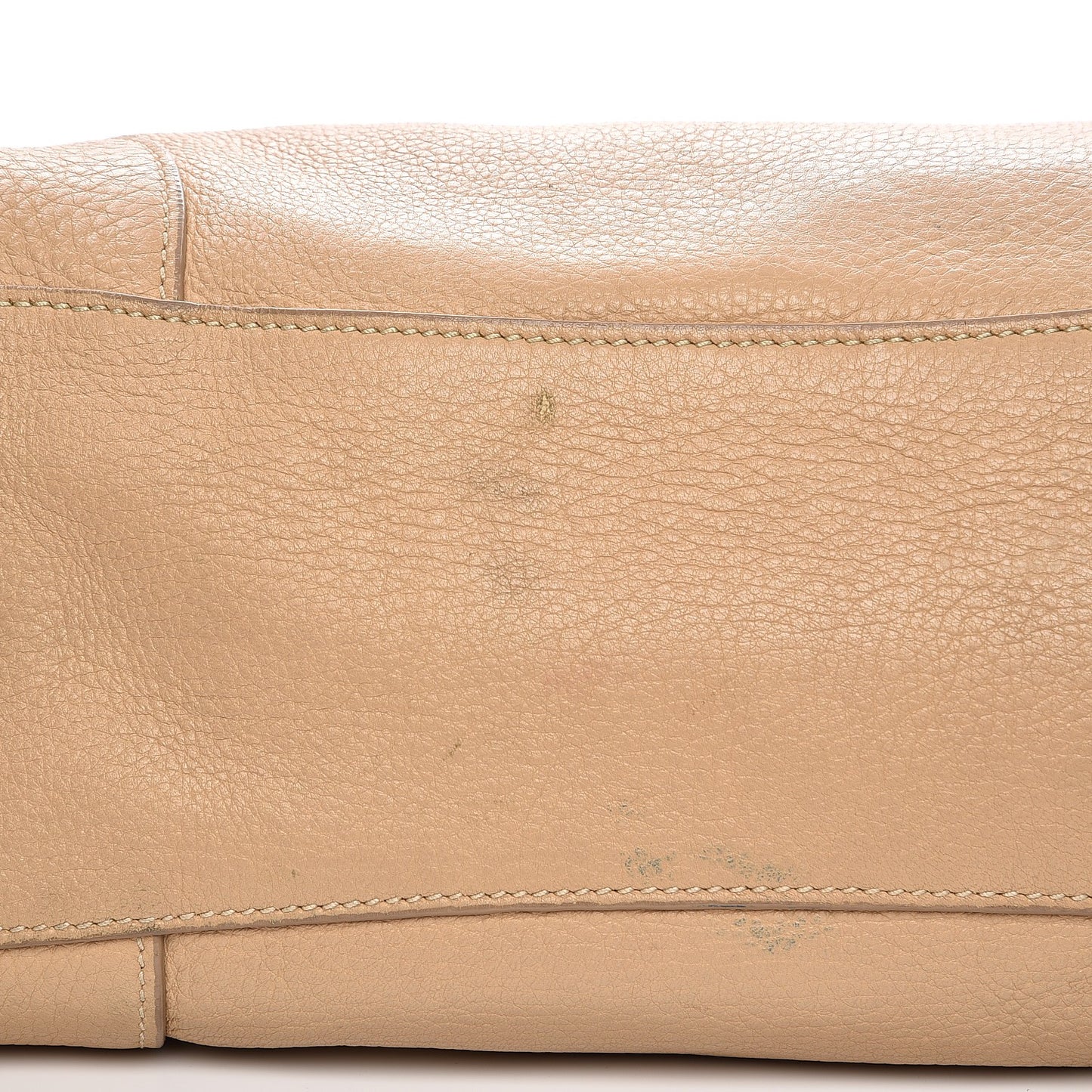 Cervo Deerskin Shoulder Bag Sabbia