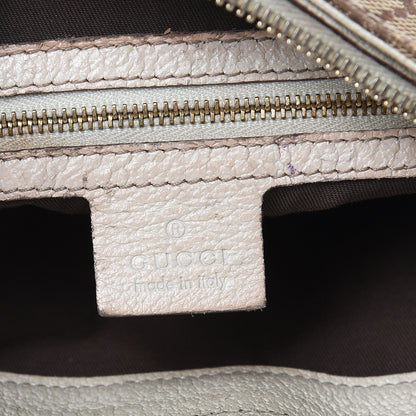 Gucci Monogram Creole Hobo Ivory 6 of 20
