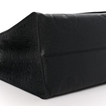 Louis Vuitton Empreinte Monogram Onthego GM Black Black 8 of 10