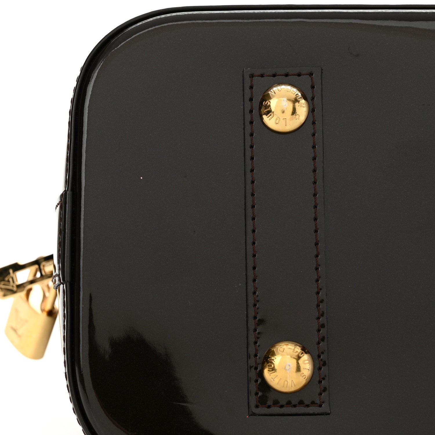 Louis Vuitton Vernis Alma PM  Terre D'Ombre 10 of 10