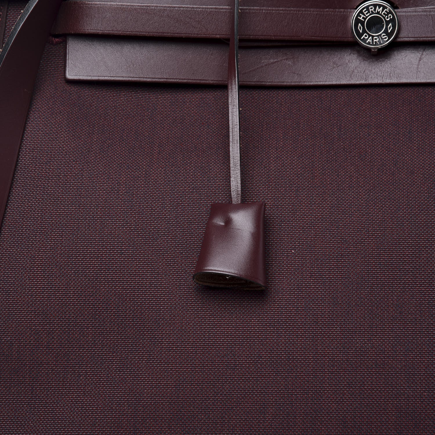 Hermes Toile Vache Hunter Herbag Zip 39 MM Prune 11 of 16