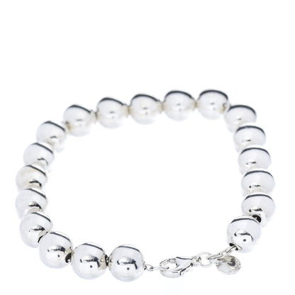 Tiffany Sterling Silver 10mm HardWear Ball Bracelet 3 of 6