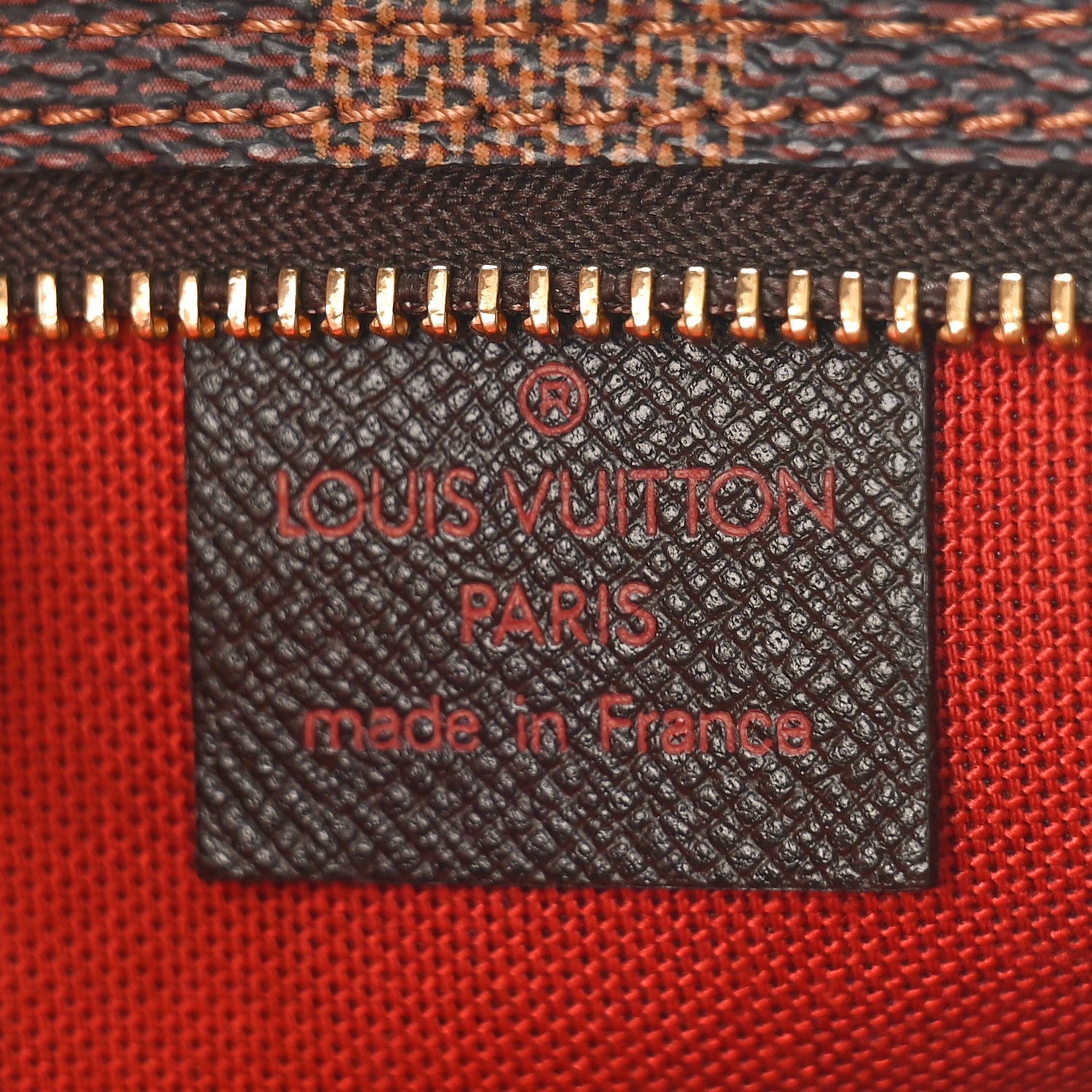 Louis Vuitton Damier Ebene Trousse Make Up Bag Pochette 6 of 8
