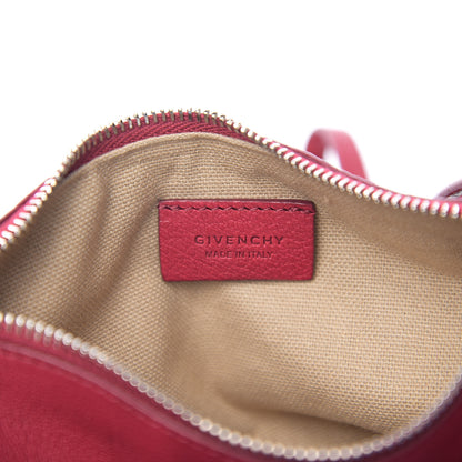 Givenchy Sugar Goatskin Pandora Wristlet Raspberry 5 of 6
