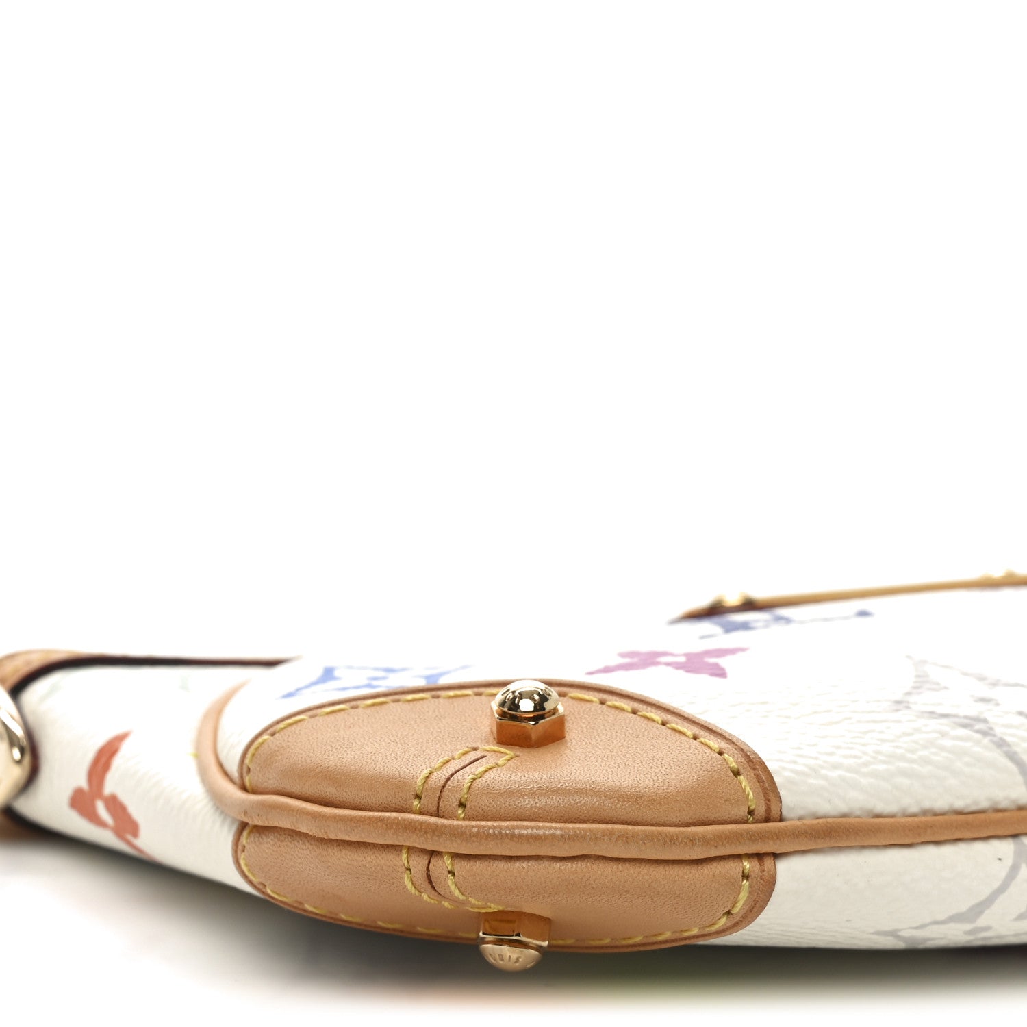Louis Vuitton Monogram Multicolor Pochette Milla MM White 8 of 9
