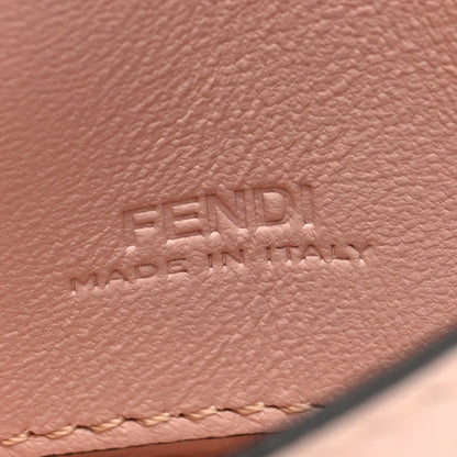 Fendi Nappa Matisse FF Embossed Nano Baguette Charm Rosa Quarzo 6 of 10