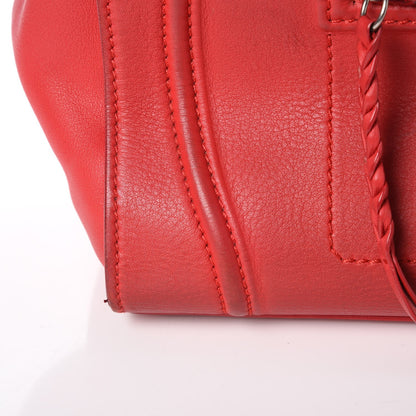 Celine Supple Calfskin Medium Phantom Luggage Vermillion 13 of 18