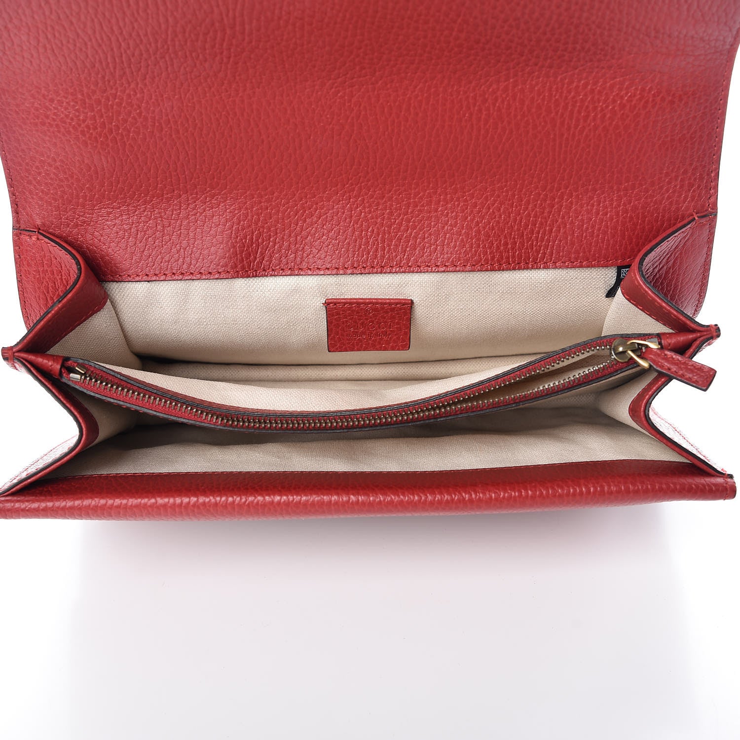 Gucci Dollar Calfskin Swarovski Crystal Small Dionysus Shoulder Bag Hibiscus Red 5 of 16