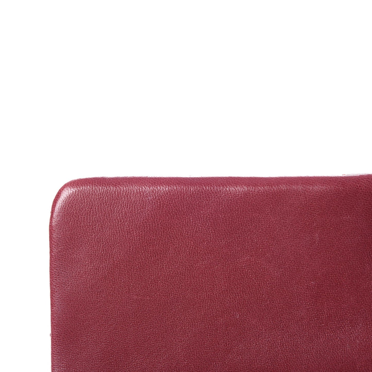 Lambskin Surpique Chevron Medium Single Flap Dark Red