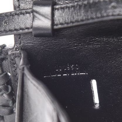 Loewe Calfskin Heel Knots Crossbody Bag Black 6 of 12