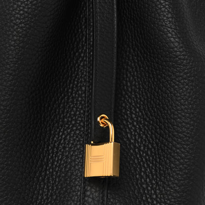 Hermes Taurillon Clemence Picotin Lock 18 PM Black 8 of 13