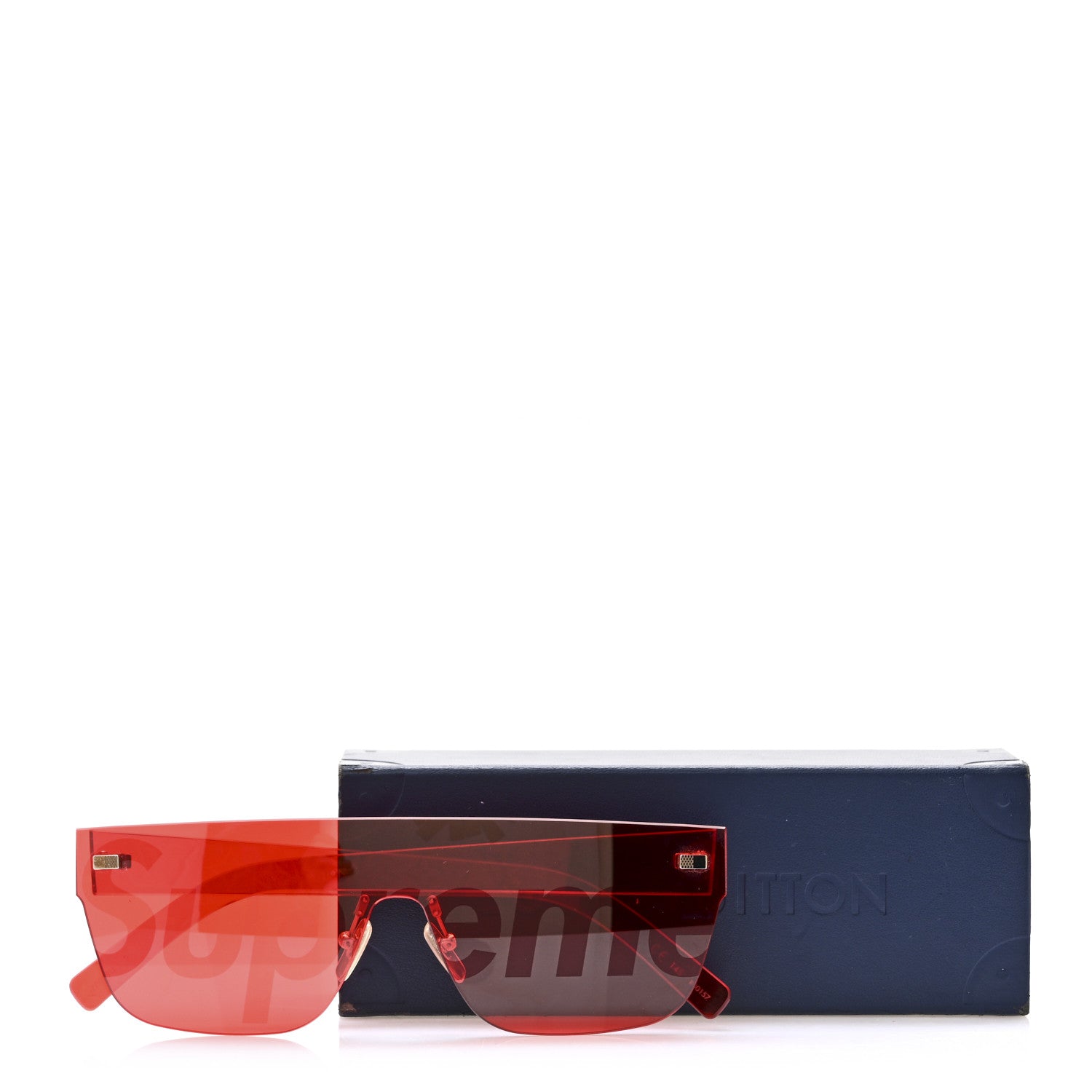 Louis Vuitton X SUPREME City Mask Sunglasses Coquelicot 1793920