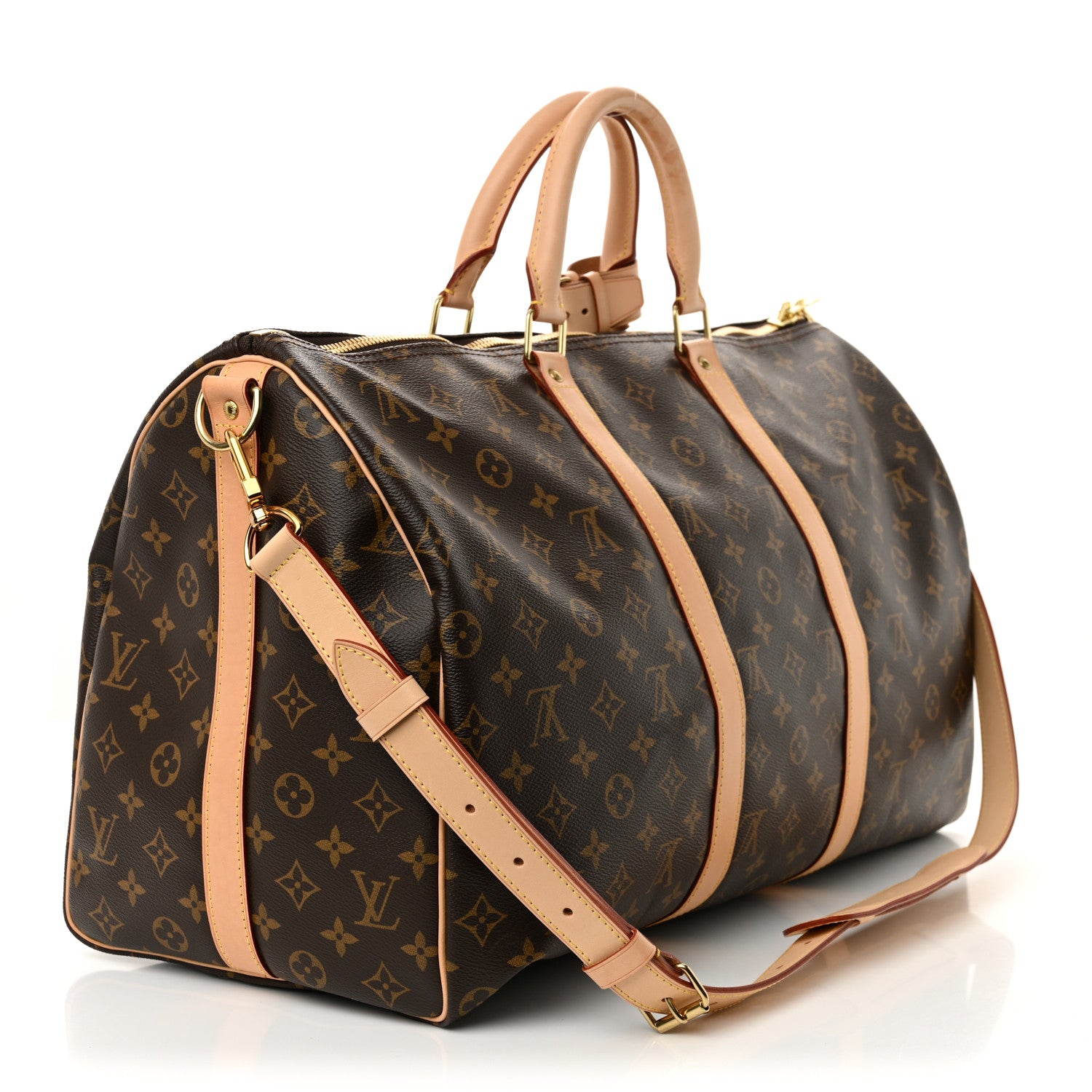 Louis Vuitton Monogram Keepall Bandouliere 50 3 of 12