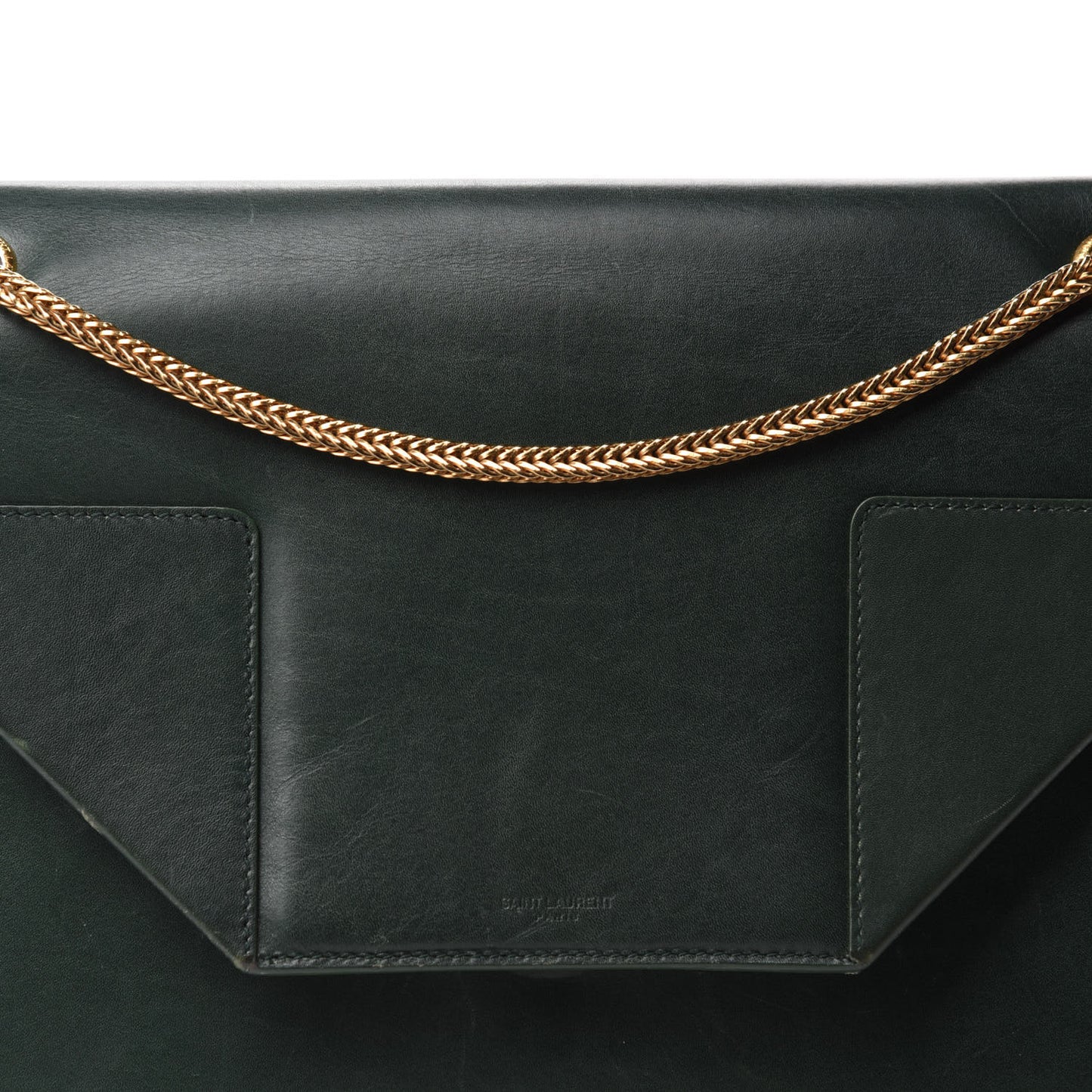 Calfskin Medium Classic Betty Dark Green