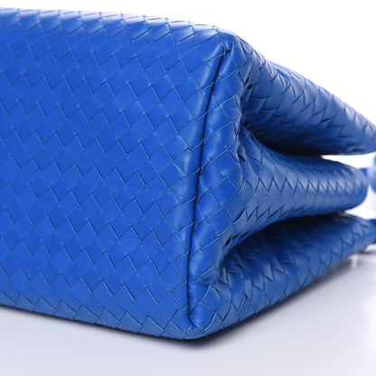 Bottega Veneta Light Calf Intrecciato Small Roma Signal Blue 9 of 11