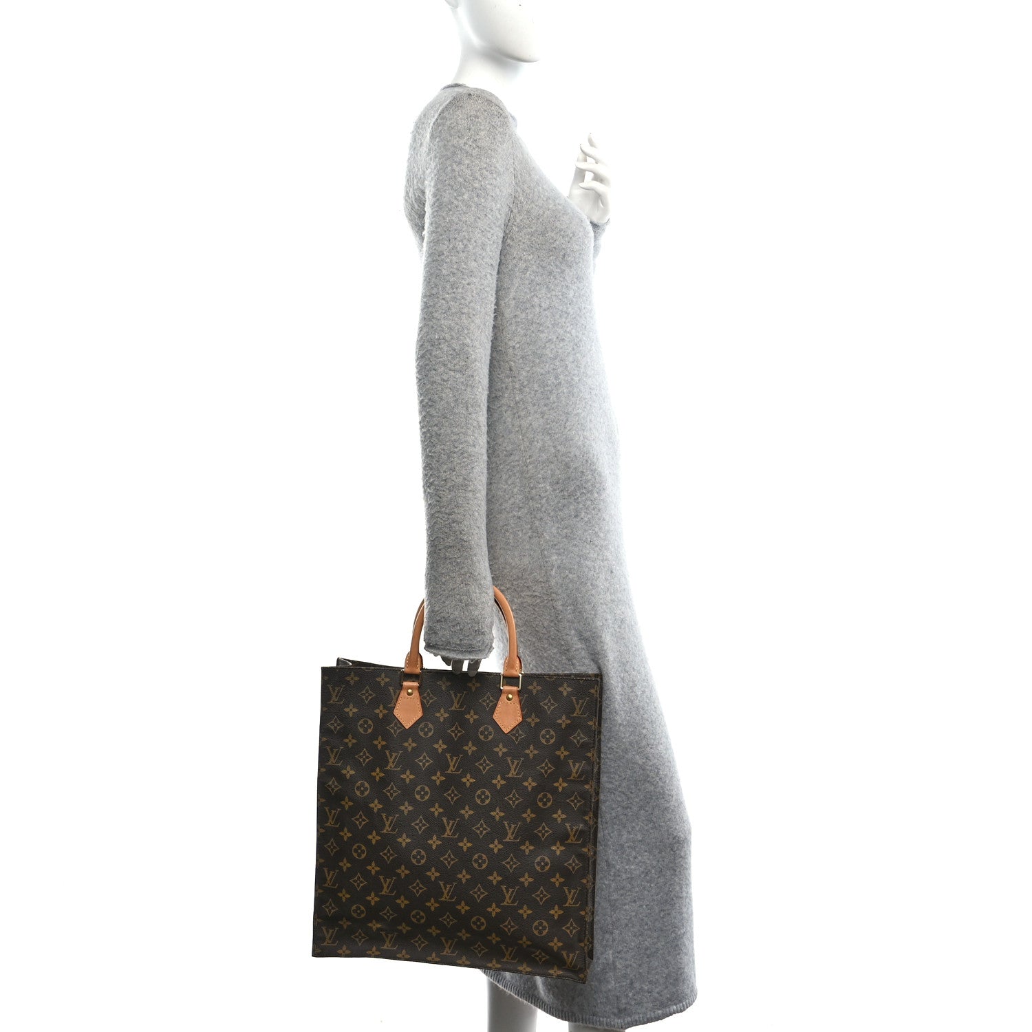 Louis Vuitton Monogram Sac Plat 2 of 9
