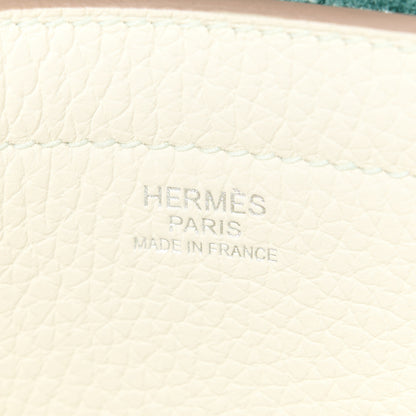 Hermes Taurillon Clemence Cabasellier 31 Vert Cypress Mushroom 7 of 11
