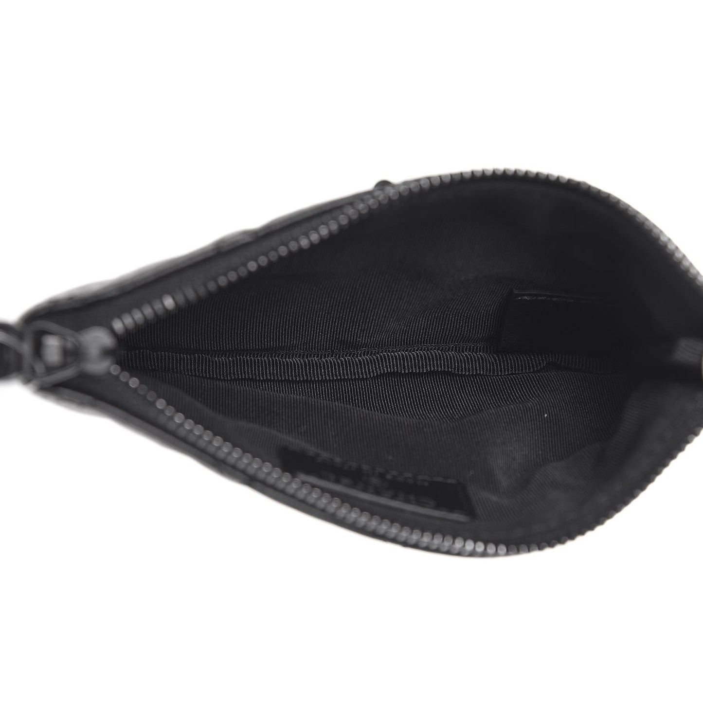 Aged Calfskin Quilted Small Reissue Cosmetic Case So Black