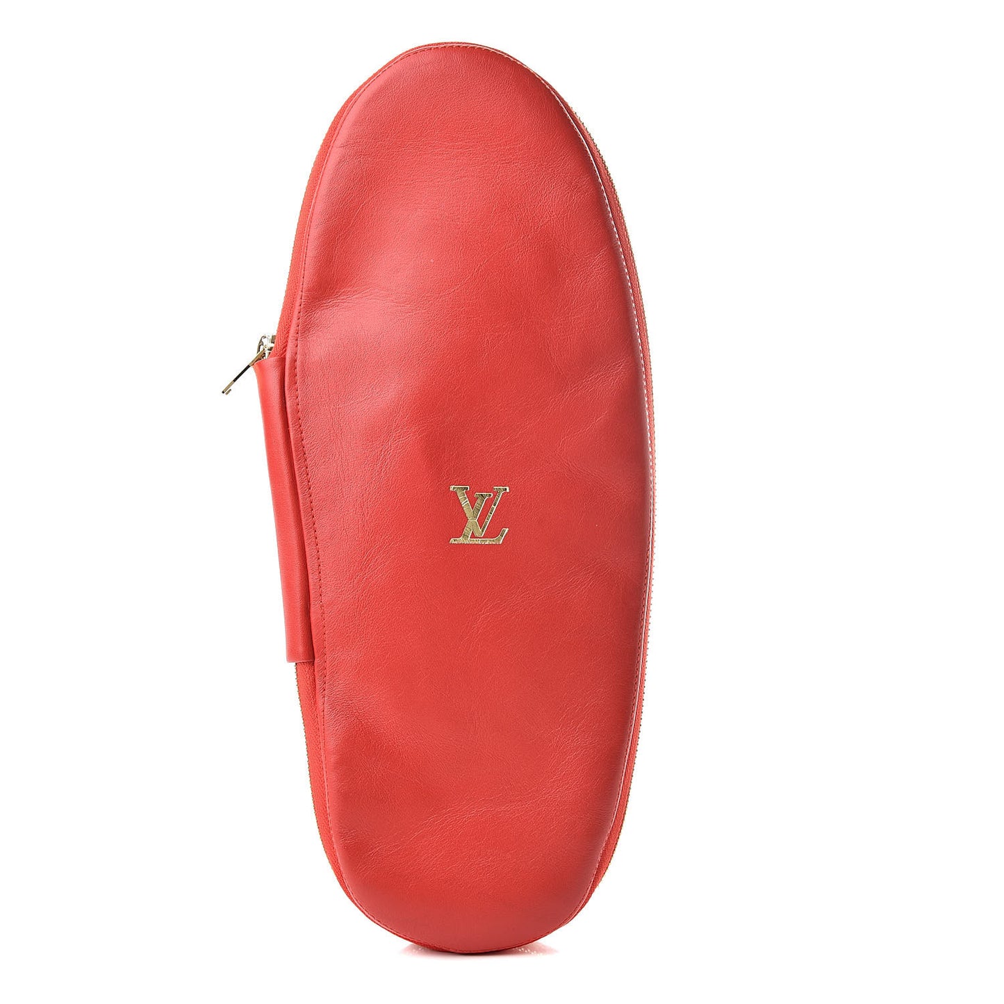 X SUPREME Lambskin Slipper Travel Case Red