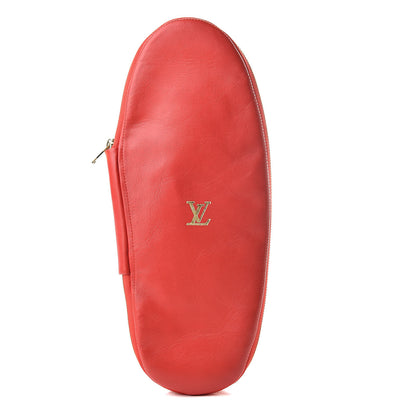 Louis Vuitton X SUPREME Lambskin Slipper Travel Case Red 1 of 8