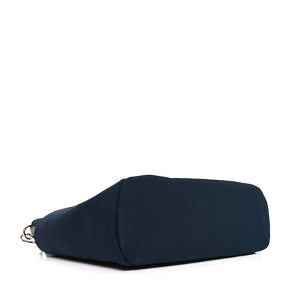 Hermes Toile Sac De Pansage Groom Bleu Navy Feu 8 of 21