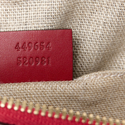 Gucci Soft Microguccissima Mini Dome Bag Rosso 7 of 11