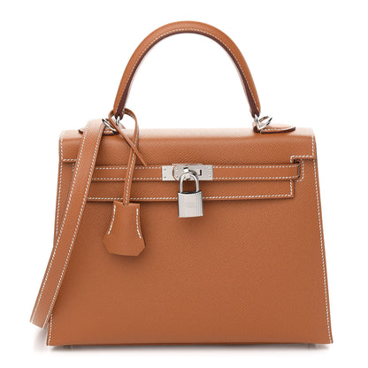 Hermes Epsom Kelly Sellier 25 Gold 1 of 10