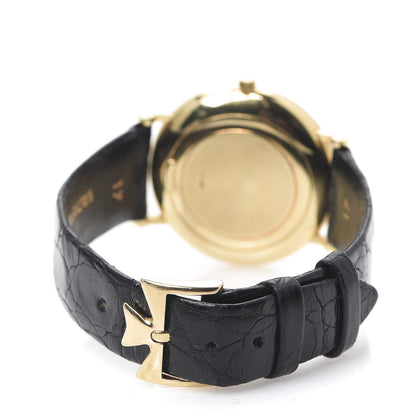 Vacheron Constantin 18K Yellow Gold Alligator 32mm Patrimony Automatic Watch 48002 3 of 6