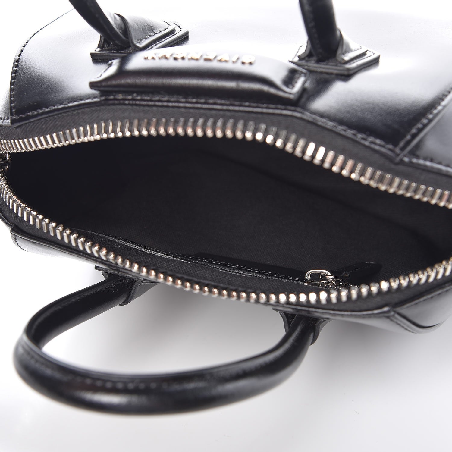 Givenchy Shiny Lord Calfskin Mini Antigona Black 6 of 8
