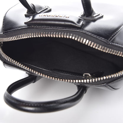 Givenchy Shiny Lord Calfskin Mini Antigona Black 6 of 8
