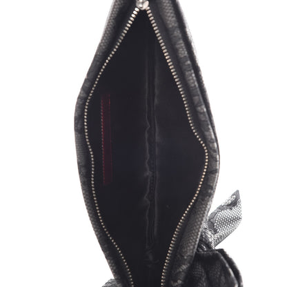 Valentino Garavani Lace Bow Clutch Black 5 of 6