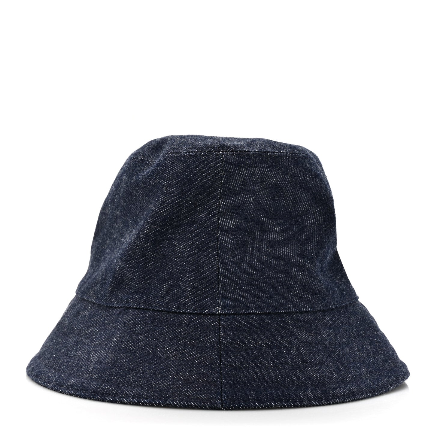Cotton Denim Embroidered Harper Emile Bucket Hat 56 Indigo