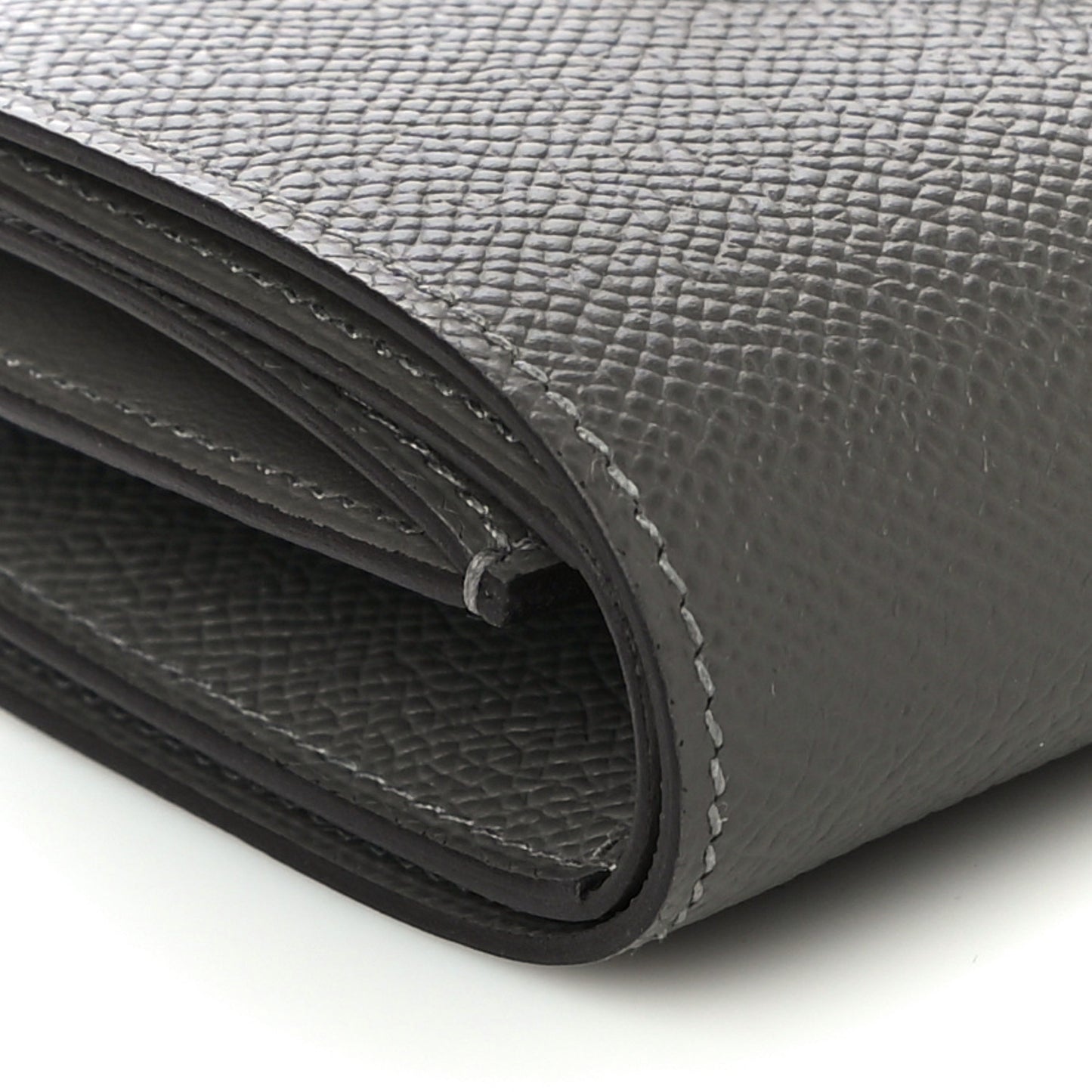 Epsom Tri-Fold Compact Bearn Wallet Gris Meyer